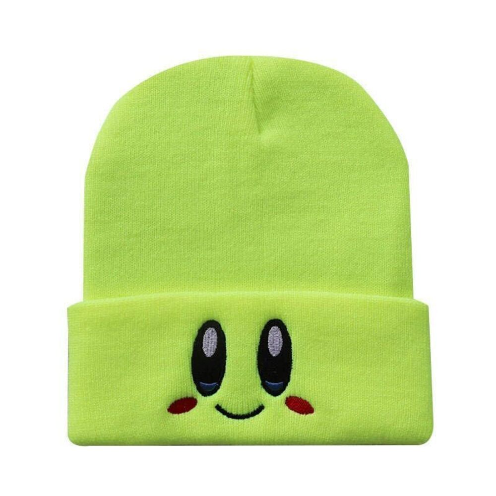 6568 Kirby Beanie Adult Size Anime Hat Accessory Kawaii, Medium-Large 100%